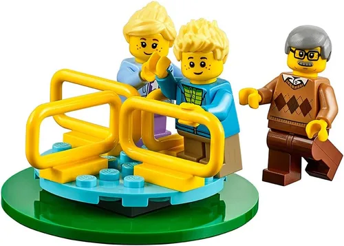 Miniatura 3 de Juego de construcción de LEGO City, diversión en el parque, pack con personas de la ciudad, 60134, 1 unidad