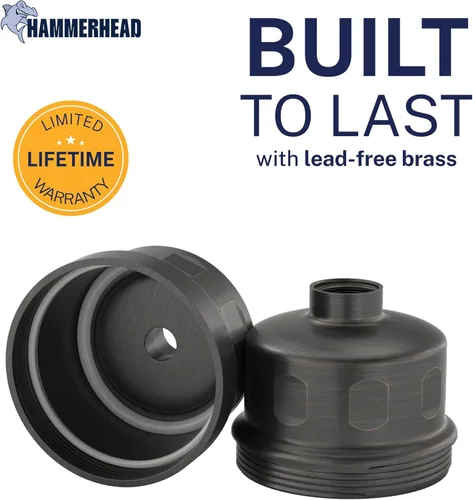Miniatura 4 de HammerHead Showers® Filtro de Cabezal de Ducha de Metal Sólido – Filtro de Ducha KDF 55, Filtros de Ducha Universales de Alta Presión para Eliminar