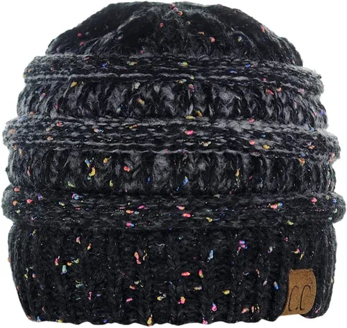 Miniatura 158 de C.C Trendy Warm Chunky Soft Stretch Cable Knit Beanie