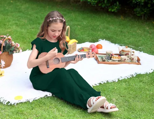 Miniatura 5 de BesserBay Vestido largo de verano para niñas de 5 a 14 años