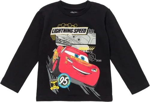 Miniatura 3 de Disney Toy Story Cars - Paquete de 2 camisetas de manga larga con diseño de Mickey Mouse, tamaño infantil a niño grande (12 meses - 18-20)