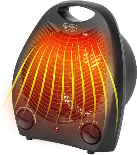 BLACK+DECKER Calentador de escritorio personal, calentador de espacio para escritorio de oficina, oficina en casa y escritorio de uso personal, 2