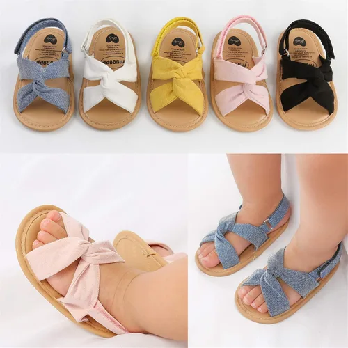 Miniatura 4 de RVROVIC Sandalias para bebés niños y niñas, zapatos de verano de primera calidad para exteriores, ligeras, suaves, antideslizantes, suela para niños
