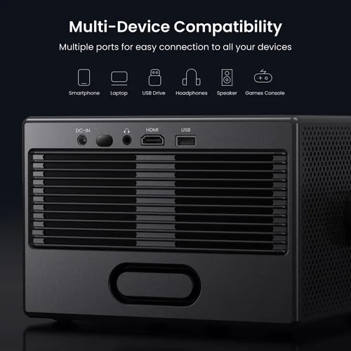 Miniatura 9 de Proyector para exteriores de Google TV con licencia oficial de 2000 ANSI 4K Full HD, proyector inteligente con WiFi y Bluetooth