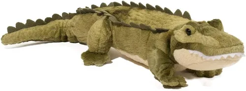 Miniatura 8 de Douglas Stream Line - Peluche de cocodrilo, 15 pulgadas de largo