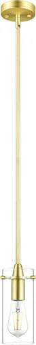 Miniatura 3 de Effimero Colgante de latón., LL-P311-SB latón satinado