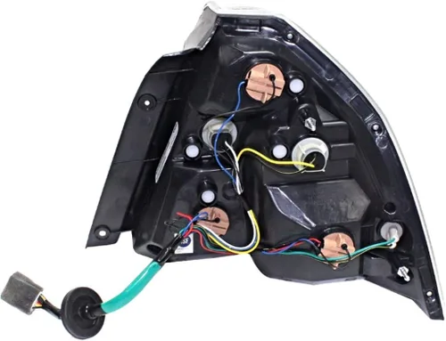Miniatura 2 de Para Chevy Aveo 2009-2011 luces traseras para conductor y pasajero bombillas laterales incluidas con certificación CAPA GM2800245 + GM2801245 Lado