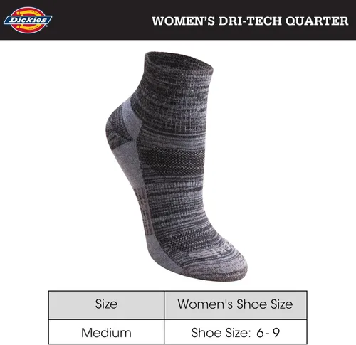 Miniatura 3 de Dickies Calcetines Dri-Tech que absorben la humedad para mujer (612 pares) (M-L)