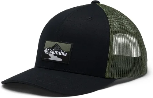 Miniatura 969 de Columbia - Gorra de malla con bandera con árboles unisex para adultos, corona alta