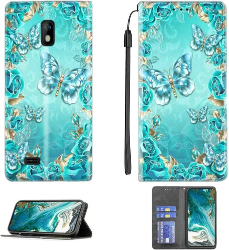 Miniatura 229 de Funda para Moto One Zoom compatible con Motorola One Zoom Phone Case Flip Stand Cover Magnetic Close YHD