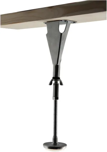 Kings Brand Furniture Patas de soporte central de altura ajustable, patas de marco de cama para patas de apoyo centrales, pata de soporte de