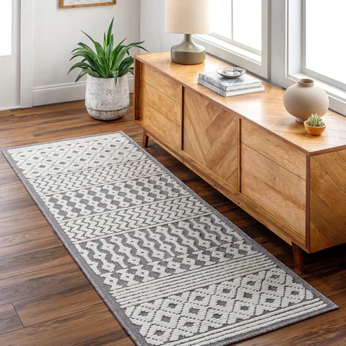Miniatura 11 de Surya Cottage Lyna Alfombra lavable, 2' x 2'10" (2' x 3'), carbón