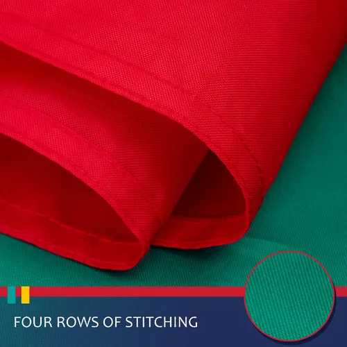 Miniatura 3 de Bandera de México de 3 x 5 pies para exteriores, nailon resistente, rayas cosidas, a prueba de decoloración, de larga duración, bandera nacional