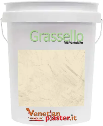 Miniatura 36 de Grassello Auténtico Yeso veneciano Yeso pulido brillante Hecho en Italia a partir de lima y mármol Colores claros (5) Color: BMAF310 Sutil