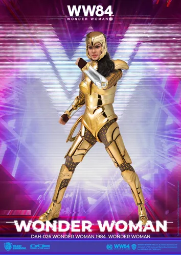 Miniatura 5 de Beast Kingdom Wonder Woman 1984: Golden Armor Wonder Woman DAH-026 Figura de acción dinámica de 8 ction Heroes, multicolor