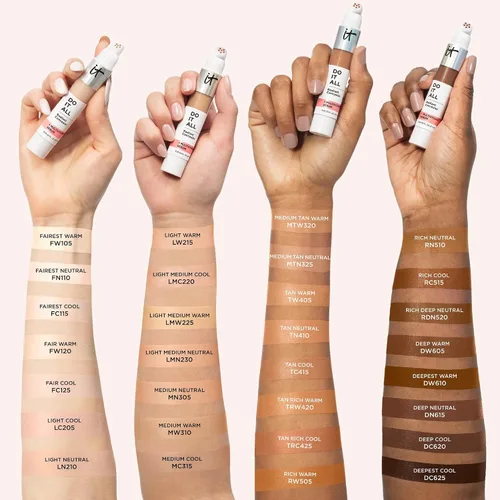 Miniatura 5 de IT Cosmetics Do It All Radiant Corrector - Corrector de maquillaje - Hidrata e ilumina - Cobertura media sin arrugas y acabado radiante