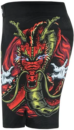 Miniatura 4 de MS9 Pantalones cortos de artes marciales mixtas para hombres, Grappling Kick Boxing BJJ Boxing