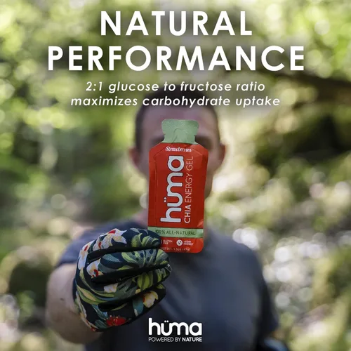 Miniatura 5 de Huma Plus (electrolitos dobles) - Gel energético de chía, paquete variado, geles energéticos de alimentos reales aptos para el estómago