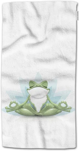 Miniatura 5 de HGOD DESIGNS Lindas toallas suaves de algodón con corona y pato - 15 x 30 pulgadas