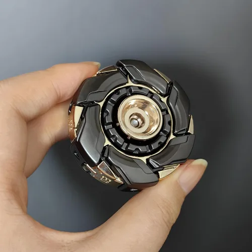 Miniatura 9 de T-Conceal EDC Fidget Sliders Open Armor Spinning Top - Juguetes para aliviar el estrés para adultos, metal magnético gris