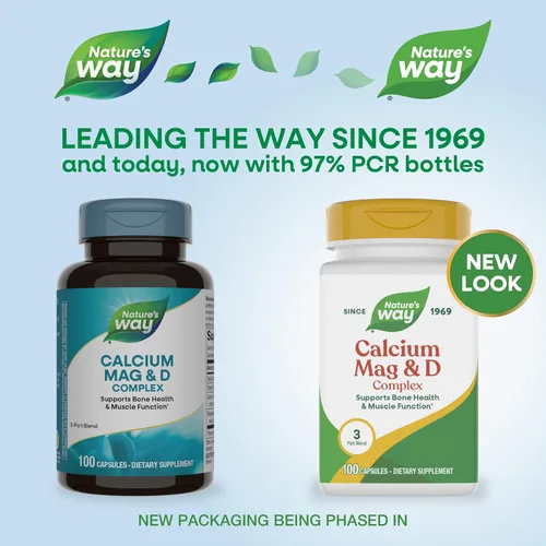 Miniatura 2 de Suplemento de calcio, magnesio y vitamina D, de Nature's Way, 41420, 100, 1, 1