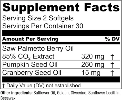 Miniatura 5 de Essential Elements Saw Palmetto Plus – Promueve la salud de la vejiga y urinaria – Suplemento de apoyo de próstata para hombres con aceite