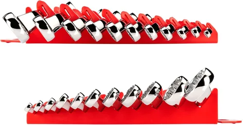 Miniatura 5 de TEKTON WBE24411 - Juego de llaves de extremo de caja con soporte de 45 grados, 11 unidades (6-32 mm)
