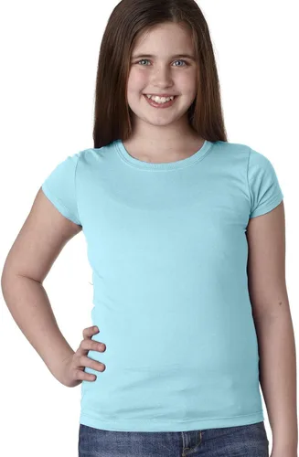 Miniatura 18 de Next Level Camiseta de punto acanalado de princesa para niñas grandes
