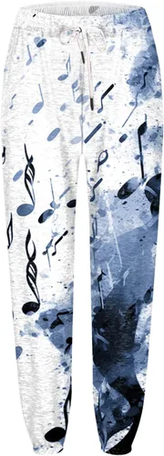 Miniatura 3 de Pantalones deportivos para mujer, cintura elástica, cómodos, casuales, con bolsillos
