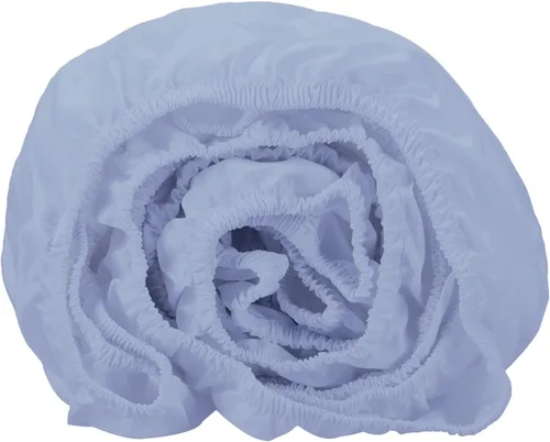 Miniatura 8 de Sunday Home Sábana bajera ajustable 100 % de percal de algodón puro, tamaño individual XL, para dormitorios universitarios, sábana bajera ajustable