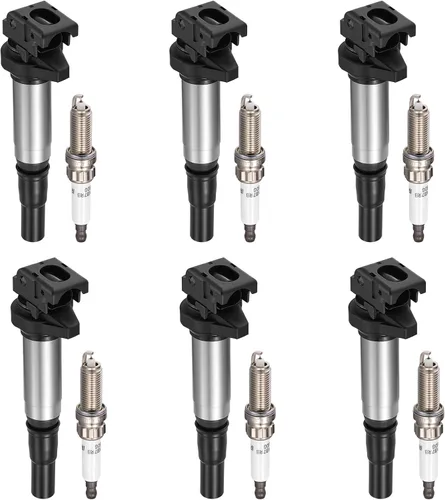 Miniatura 21 de BDFHYK Paquete de bobinas de encendido UF529 y bujías de iridio 4644 compatibles con Audi A3 A4 Allroad Quattro A5 Quattro Q5 TT Quattro Volkswagen