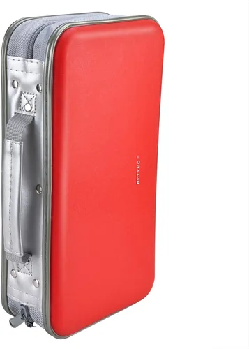Miniatura 8 de Billetera para CD y DVD, capacidad de 96 unidades, resistente, resistente, almacenamiento de DVD, carcasa dura, soporte para disco de CD, funda