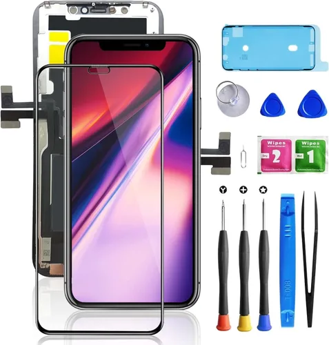 Miniatura 8 de Para iPhone 8/SE 2020 [2ª generación] Reemplazo de pantalla negro de 4.7 pulgadas, pantalla LCD Bsz4uov digitalizador de pantalla táctil, adhesivo