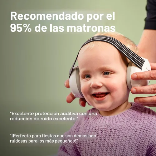 Miniatura 3 de Alpine Muffy Baby - Protección de oídos para bebés y niños pequeños de hasta 36 meses - Certificado CE y ANSI - Orejeras con reducción de ruido