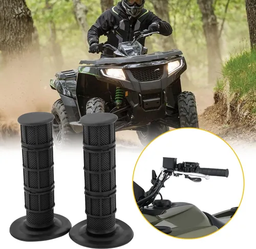 Miniatura 5 de HIAORS Empuñaduras para manillar ATV compatibles con Arctic Cat 250 Polaris Sportsman Recon Forman 450 Big Red ATV 4 Wheeler Quad partes izquierda
