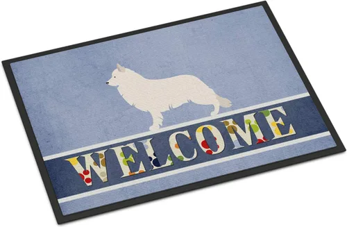 Miniatura 16 de Caroline's Treasures BB8321JMAT - Felpudo de bienvenida Berger Picard de 24 x 36 pulgadas, tapete azul para puerta delantera, para interiores