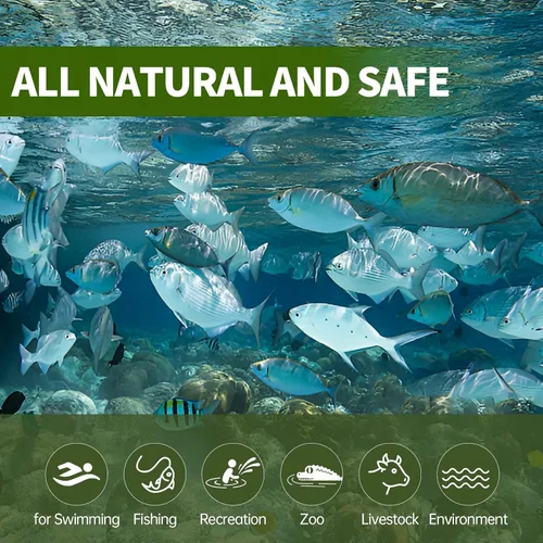 Miniatura 4 de Reductor de suciedad, tabletas de solución de lodo natural de 5 libras, control de suciedad y olor para estanques y lagos, seguro para peces