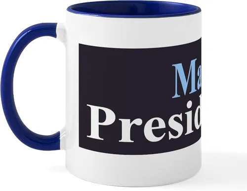 Miniatura 14 de CafePress MR. PRESIDENT - Taza de café de cerámica (11.0 fl oz)