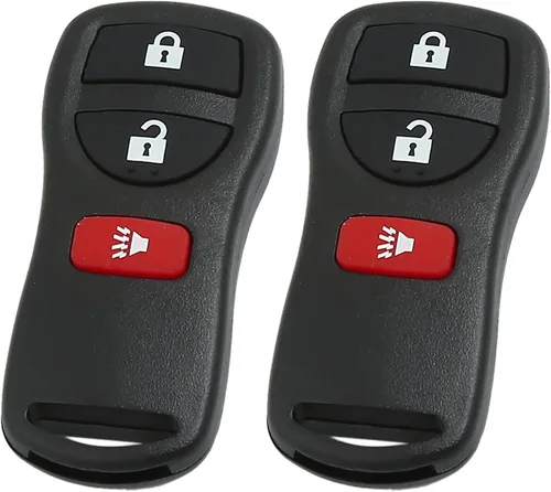 uxcell 2 unids 315 MHz 3 botones entrada sin llave remoto llavero para Nissan Frontier Armada Murano Titan Quest para Infiniti FX35 FX45 KBRASTU15