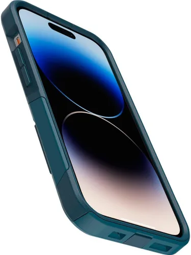 Miniatura 4 de OtterBox Funda para iPhone 14 Pro (solamente) de la serie Commuter - Dont BE azul (azul), delgada y resistente, apta para bolsillo, con protección