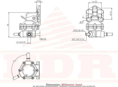 Miniatura 5 de TTParts - Cargador compatible con bomba de combustible JCB retroexcavadora 1400B 1550B 1600B 1700B 3C 3CX 3D 3DX 4C 4CN 4CX 225 260 280 300 320T 330