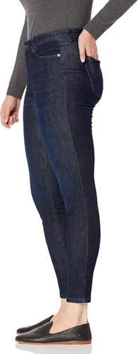 Miniatura 3 de Tienda Essentials Jeans ajustados con curvas de tiro medio estándar para mujer