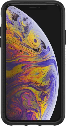 Miniatura 3 de Otter + Pop Symmetry Series - Carcasa híbrida para Apple iPhone Xs y X, color negro