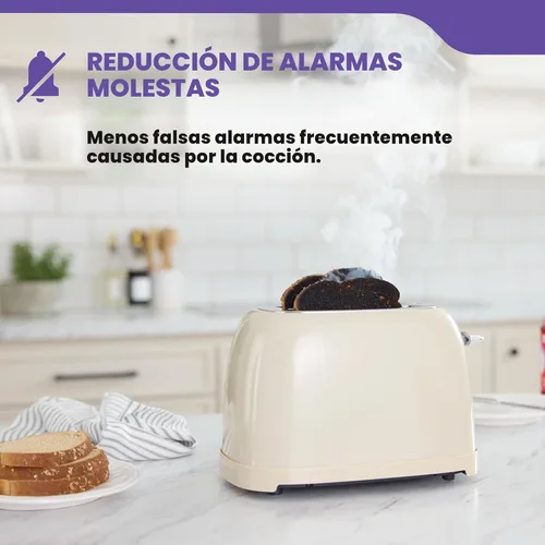 Miniatura 5 de Kidde Detector de humo y monóxido de carbono cableado, batería de reserva de 10 años, indicadores de luz de advertencia LED interconectables, 30CUA10