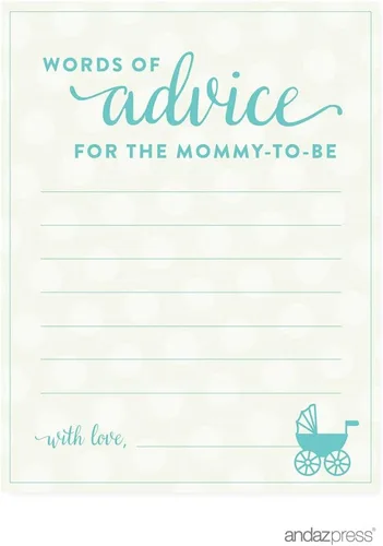 Miniatura 36 de Colección de Baby shower de Andaz Press Baby & Co., Banner Cards & Gifts, 1