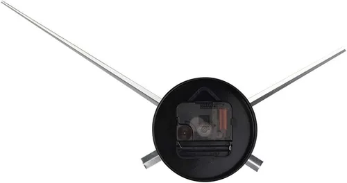 Miniatura 4 de Timelike - Agujas de reloj 3D grandes para bricolaje, reloj de pared con mecanismo de cuarzo, accesorios de arte decorativo (negro)