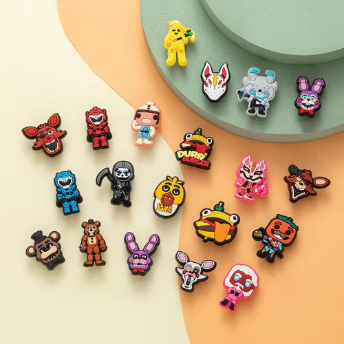 Miniatura 3 de Vikeney Dijes de flores para zapatos, sandalias, pulseras, accesorios, decoración, lindos dijes de margaritas de verano para niñas, niños