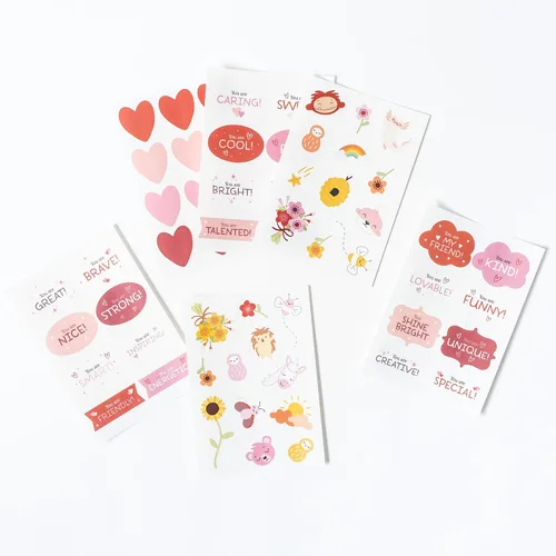 Miniatura 4 de Slumberkins Lovebug's Love Notes Bundle Mini animal de peluche Lovebug y My Little Love Notes Celebra este día de San Valentín – Juguetes