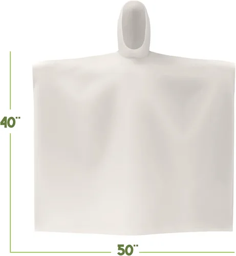 Miniatura 7 de Hagon PRO Ponchos de lluvia desechables para adultos (paquete de 5)