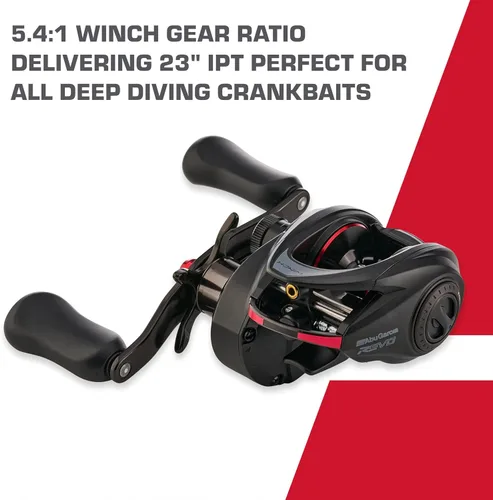 Miniatura 9 de Abu Garcia Revo Winch - Carrete de pesca de bajo perfil Baitcast